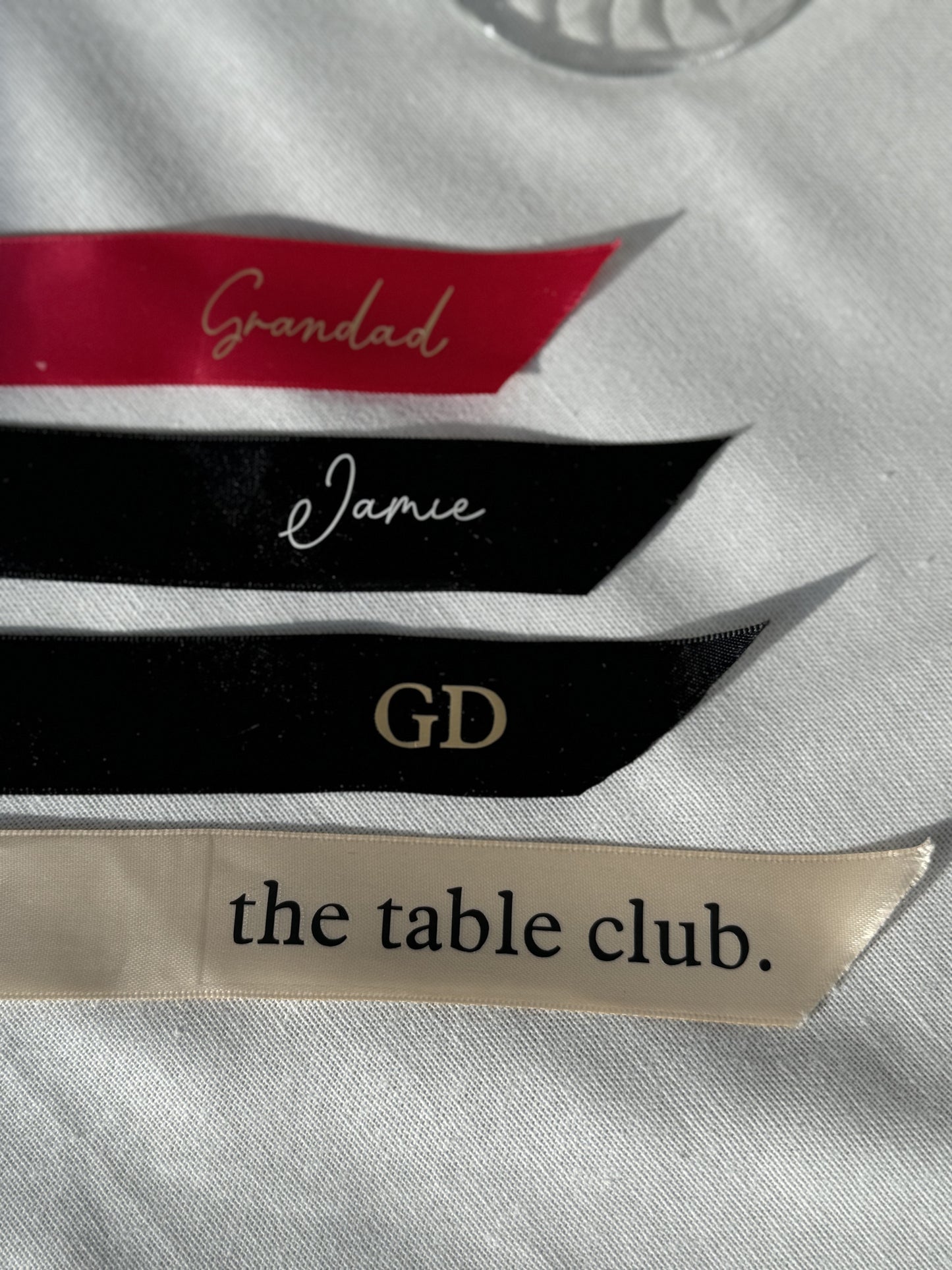 Personalised Satin Ribbon