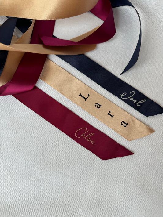 Personalised Satin Ribbon